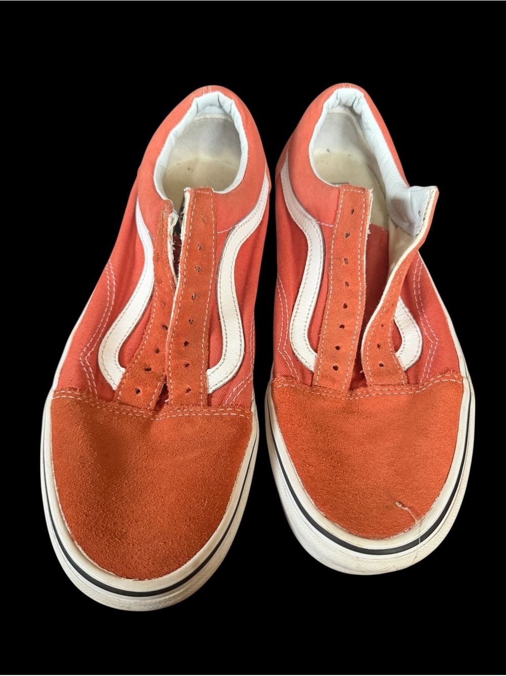 VANS Ward Low-Top Old Skool Skate Sneaker Suede & Leather W10 M8.5